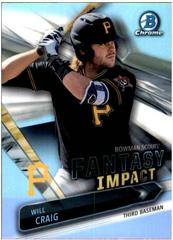 Will Craig #BSI-WC Baseball Cards 2016 Bowman Draft Scouts' Fantasy Impact Prices