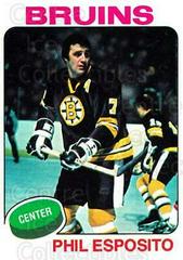 Phil Esposito #200 Hockey Cards 1975 Topps Prices