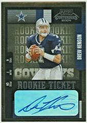 Drew Henson [Autograph] Football Cards 2004 Playoff Contenders Prices