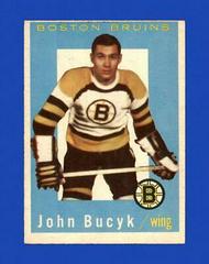 Johnny Bucyk Hockey Cards 1959 Topps Prices