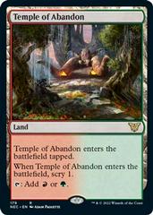 Temple of Abandon Magic Kamigawa: Neon Dynasty Commander Prices
