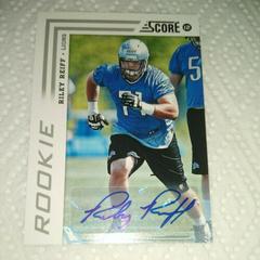 Riley Reiff [Autograph] #366 Football Cards 2012 Panini Score Prices