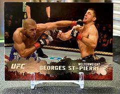Georges St Pierre [Silver] Ufc Cards 2009 Topps UFC Round 2 Prices