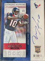 DeAndre Hopkins [Catching Autograph] #205 Football Cards 2013 Panini Contenders Prices