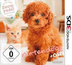 German Cover | Nintendogs + Cats: Toy Poodle & New Friends PAL Nintendo 3DS