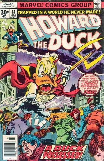 Howard the Duck #14 (1977) Cover Art