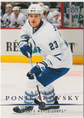 Alexei Ponikarovsky #434 Hockey Cards 2008 Upper Deck Prices