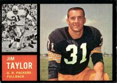 Jim Taylor #66 Football Cards 1962 Topps Prices