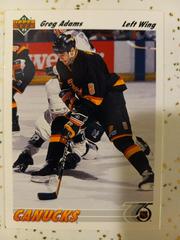 Greg Adams Hockey Cards 1991 Upper Deck Prices