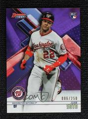 Juan Soto [Purple Refractor] #29 Baseball Cards 2018 Bowman's Best Prices