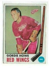 Gordie Howe #61 Hockey Cards 1969 Topps Prices