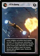I'll Try Spinning [Limited] Star Wars CCG Theed Palace Prices