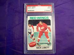 Nick Libett Hockey Cards 1975 Topps Prices