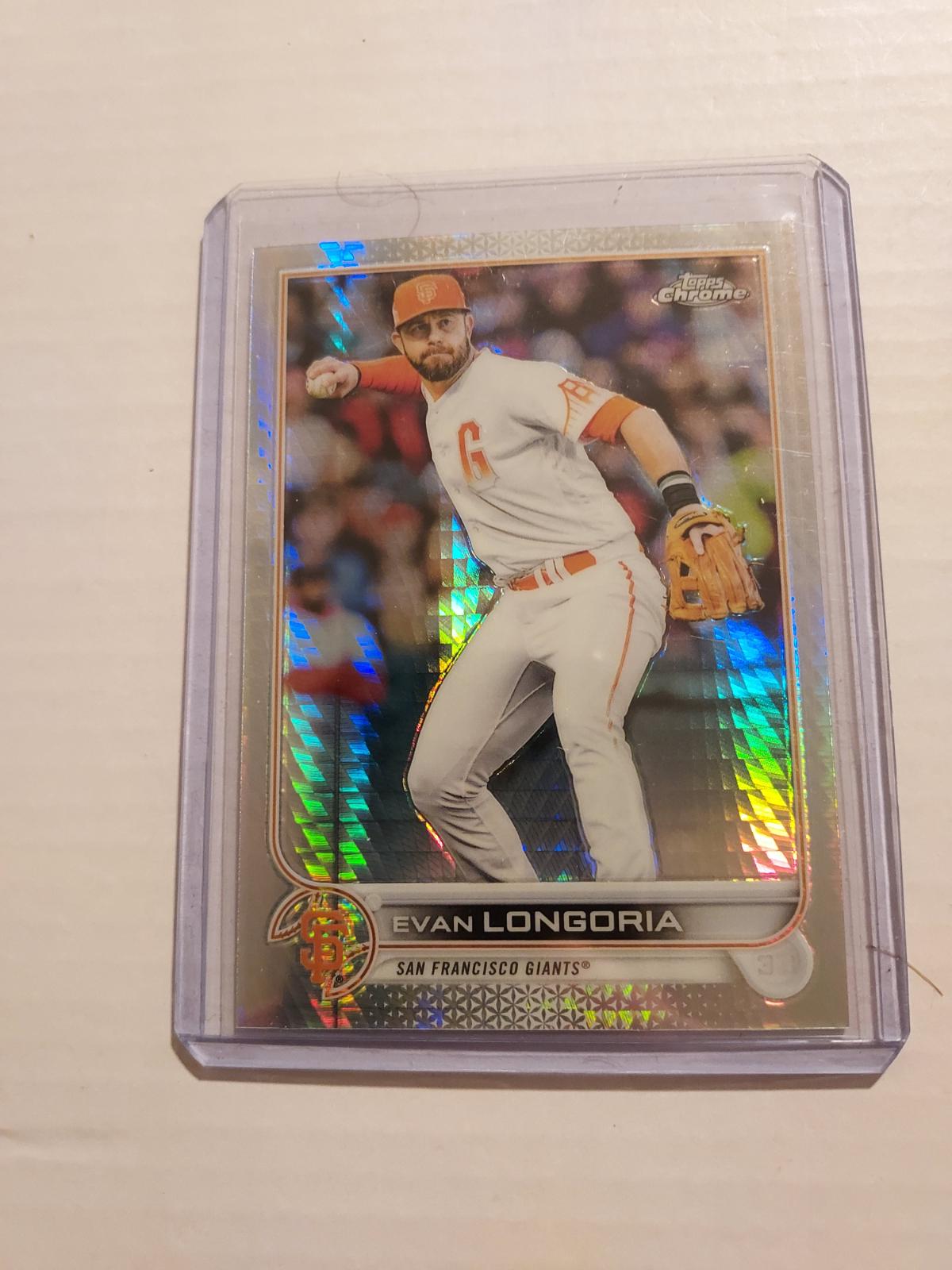 Evan Longoria [Prism] | Ungraded | 2022 Topps Chrome