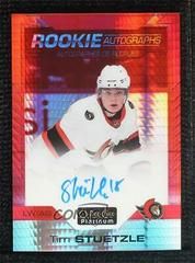 Tim Stutzle [Red Prism] Hockey Cards 2020 O Pee Chee Platinum Rookie Autographs Prices
