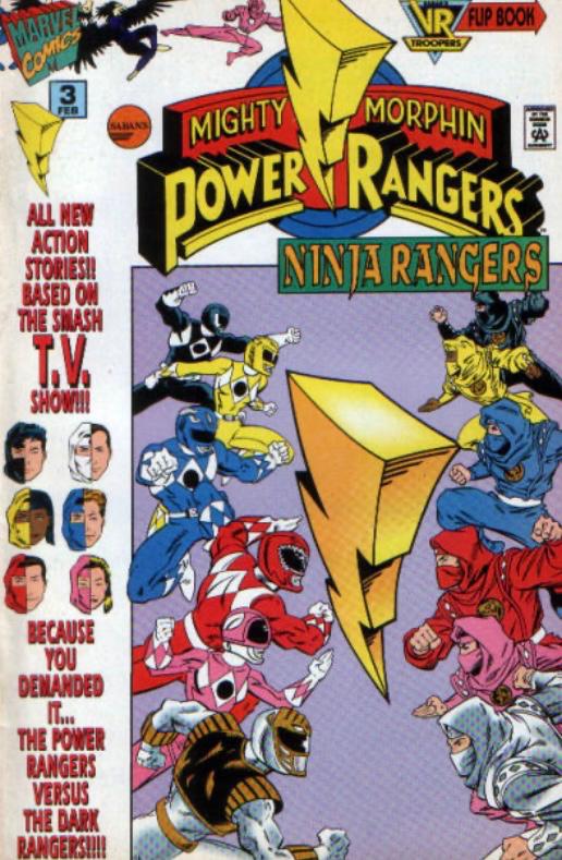 Mighty Morphin Power Rangers: Ninja Rangers #3 (1996) Comic Books Mighty Morphin Power Rangers: Ninja Rangers