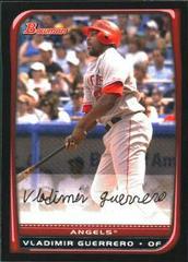 Vladimir Guerrero #15 Baseball Cards 2008 Bowman Prices