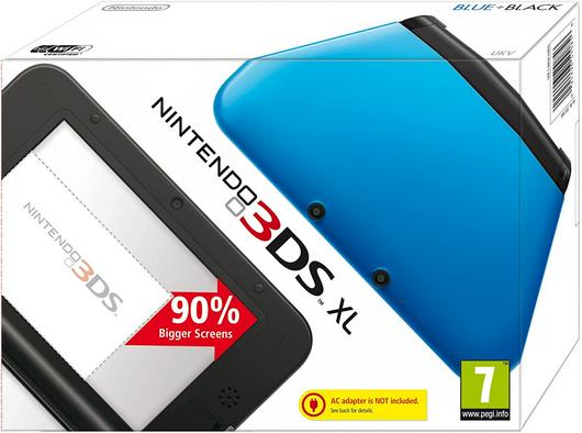 Nintendo 3DS XL [Blue+Black] Cover Art