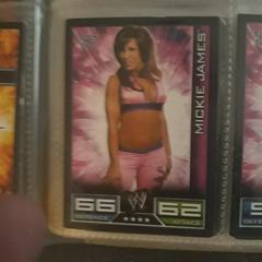 Mickie James Wrestling Cards 2008 Topps WWE Slam Attax Prices