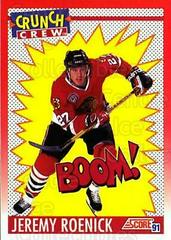 Jeremy Roenick Hockey Cards 1991 Score Canadian Prices