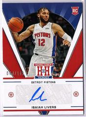 Isaiah Livers #HHR-ILV Basketball Cards 2021 Panini Chronicles Hometown Heroes Rookie Autographs Prices