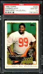 Warren Sapp [Panthers Inaugural] #229 Football Cards 1995 Topps Prices