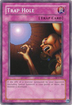 Trap Hole SDJ-043 YuGiOh Starter Deck: Joey