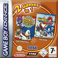 2 Games in 1: Sonic Battle & Sonic Pinball PAL GameBoy Advance Prices