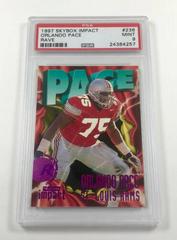 Orlando Pace [Rave] #236 Football Cards 1997 Skybox Impact Prices