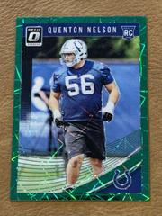 Quenton Nelson [Green Velocity] #101 Football Cards 2018 Donruss Optic Prices