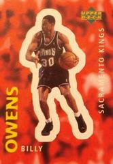 Billy Owens #106 Basketball Cards 1997 Collector's Choice International European Stickers Prices