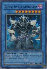 Demise, King of Armageddon [1st Edition] YuGiOh Shadow of Infinity Prices