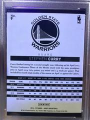 Back | Stephen Curry [Red Back] Basketball Cards 2014 Panini Hoops