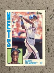 Darryl Strawberry #182 Baseball Cards 1984 Topps Tiffany Prices