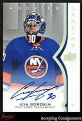 Ilya Sorokin [Silver Spectrum Autograph] #85 Hockey Cards 2020 Upper Deck Premier Prices