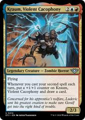 Kraum, Violent Cacophony [Foil] #214 Magic Outlaws of Thunder Junction Prices