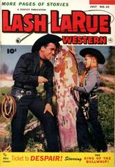Lash LaRue Western #42 (1953) Comic Books Lash LaRue Western Prices
