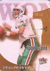 Dan Marino #5 wo Football Cards 2000 Ultra Won By One Prices