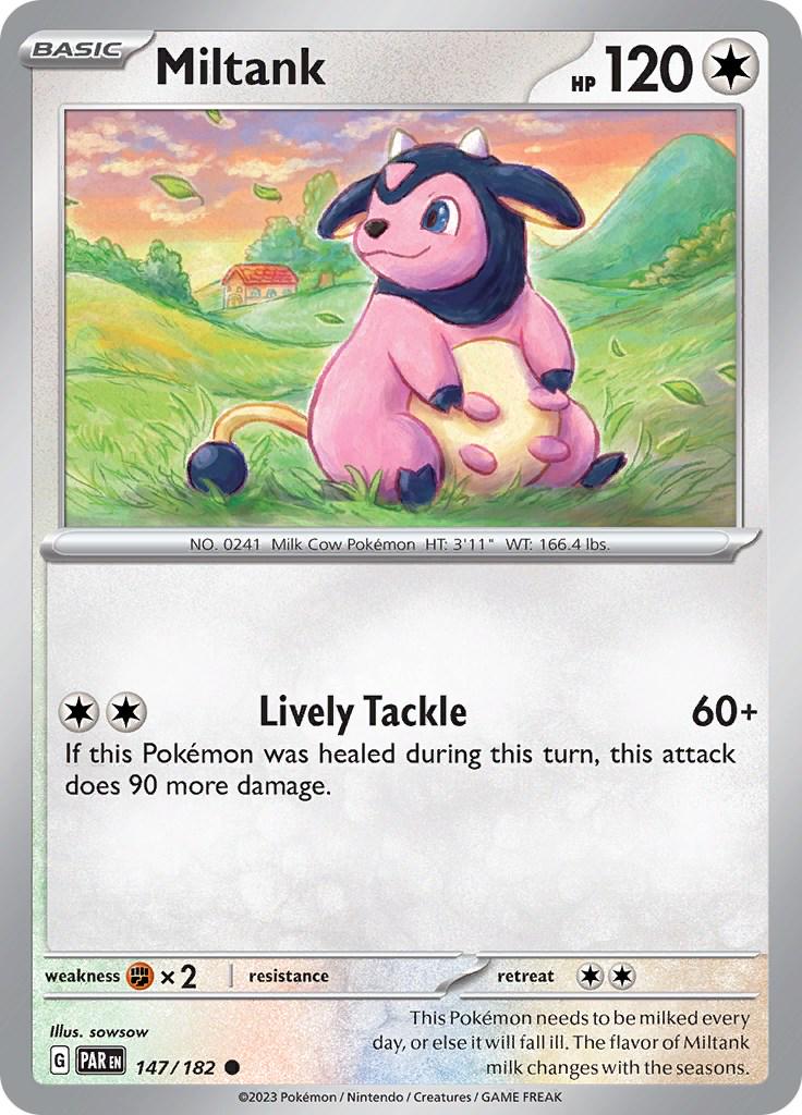 Miltank #147 Pokemon Paradox Rift