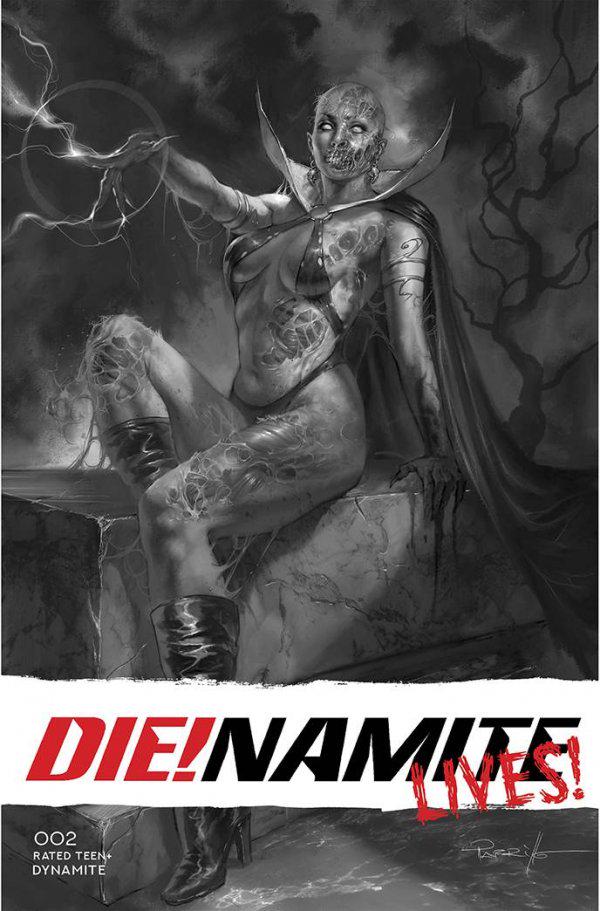 DIE!NAMITE Lives! [Parrillo Sketch] #2 (2021) Comic Books DIE!NAMITE Lives