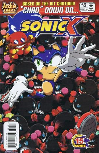 Sonic X #6 (2006) Cover Art