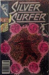Silver Surfer [Newsstand] #9 (1988) Comic Books Silver Surfer Prices