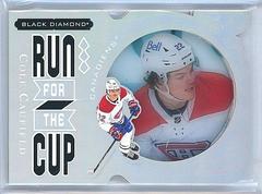 Cole Caufield Hockey Cards 2021 Upper Deck Black Diamond Run for the Cup Prices