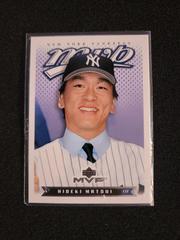 Hideki Matsui Baseball Cards 2003 Upper Deck MVP Prices