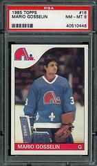 Mario Gosselin Hockey Cards 1985 Topps Prices