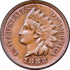 1888 [PROOF] Coins Indian Head Penny Prices