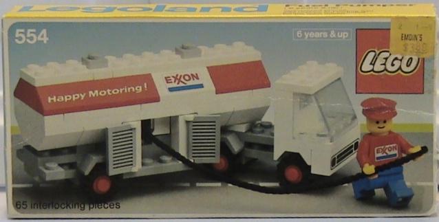 Exxon Fuel Pumper #554 LEGO Town