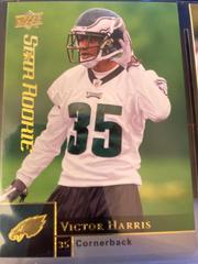 Victor Harris Football Cards 2009 Upper Deck Prices