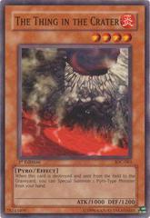 The Thing in the Crater [1st Edition] YuGiOh Invasion of Chaos Prices