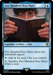 Five Hundred Year Diary [Foil] Magic Doctor Who Prices
